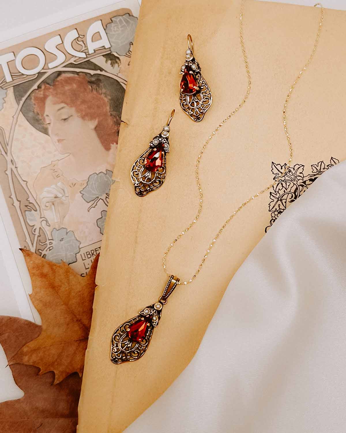 The Bolgheri Earrings (Tuscan Dreams Edition)