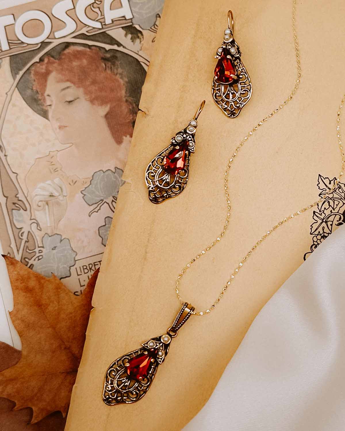 The Bolgheri Earrings (Tuscan Dreams Edition)