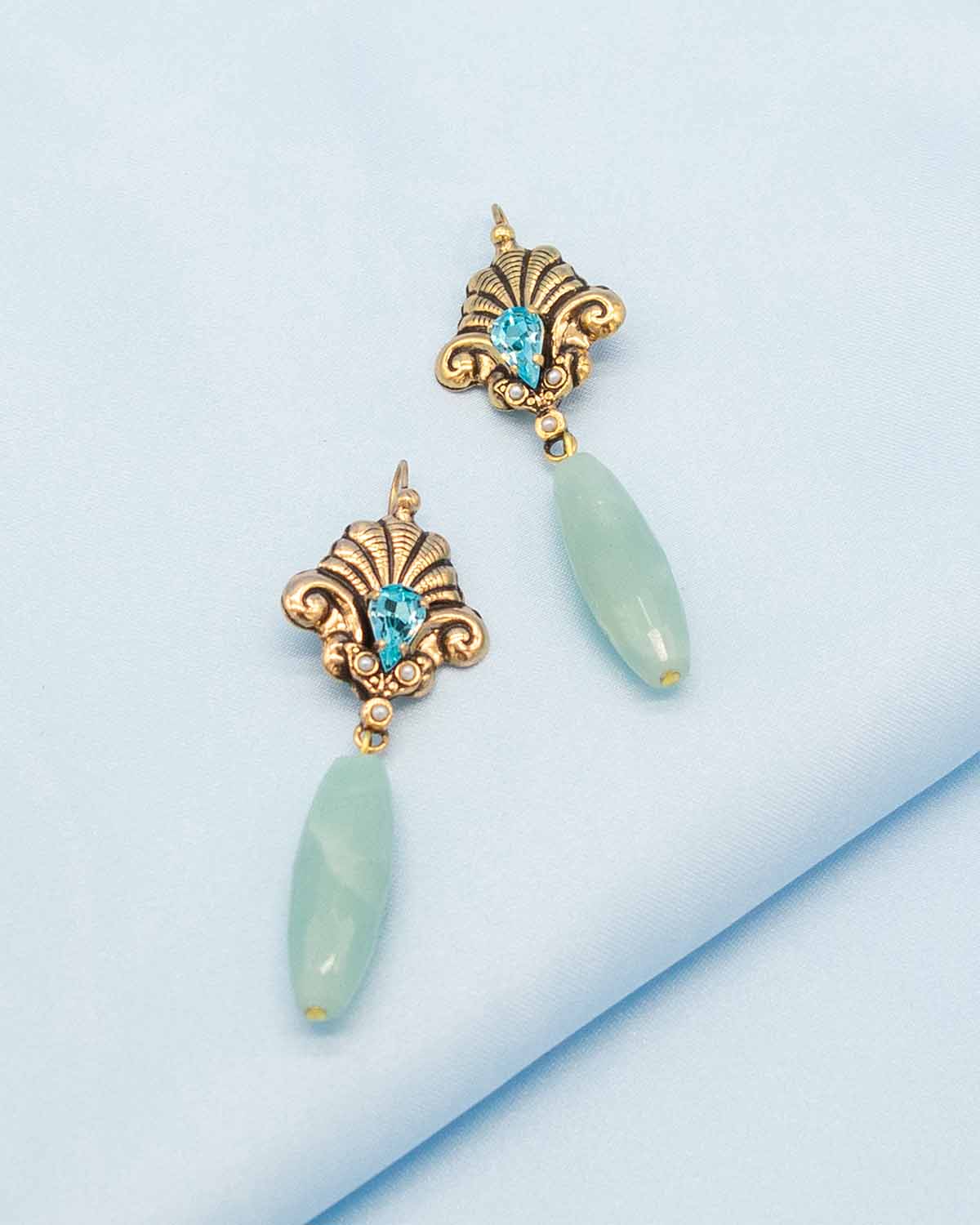 The Livorno Grande Earrings (Marina Edition)