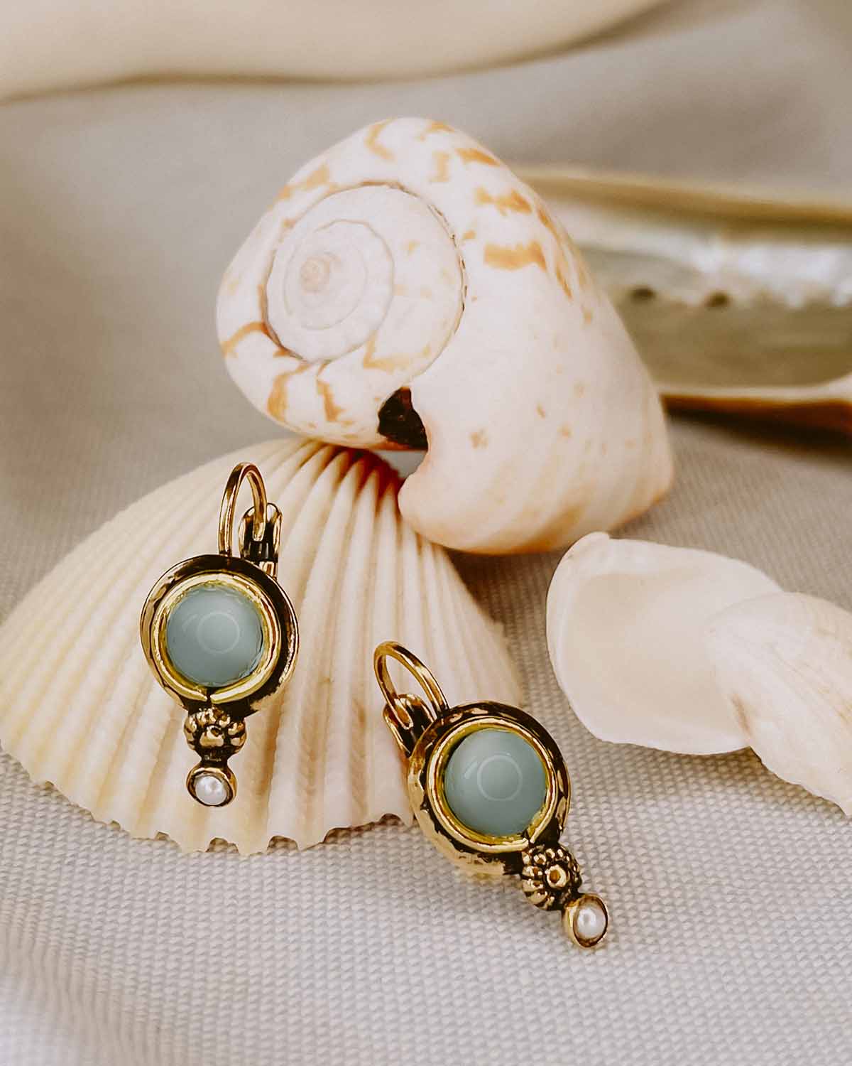 The Capraia Earrings (Marina Edition)