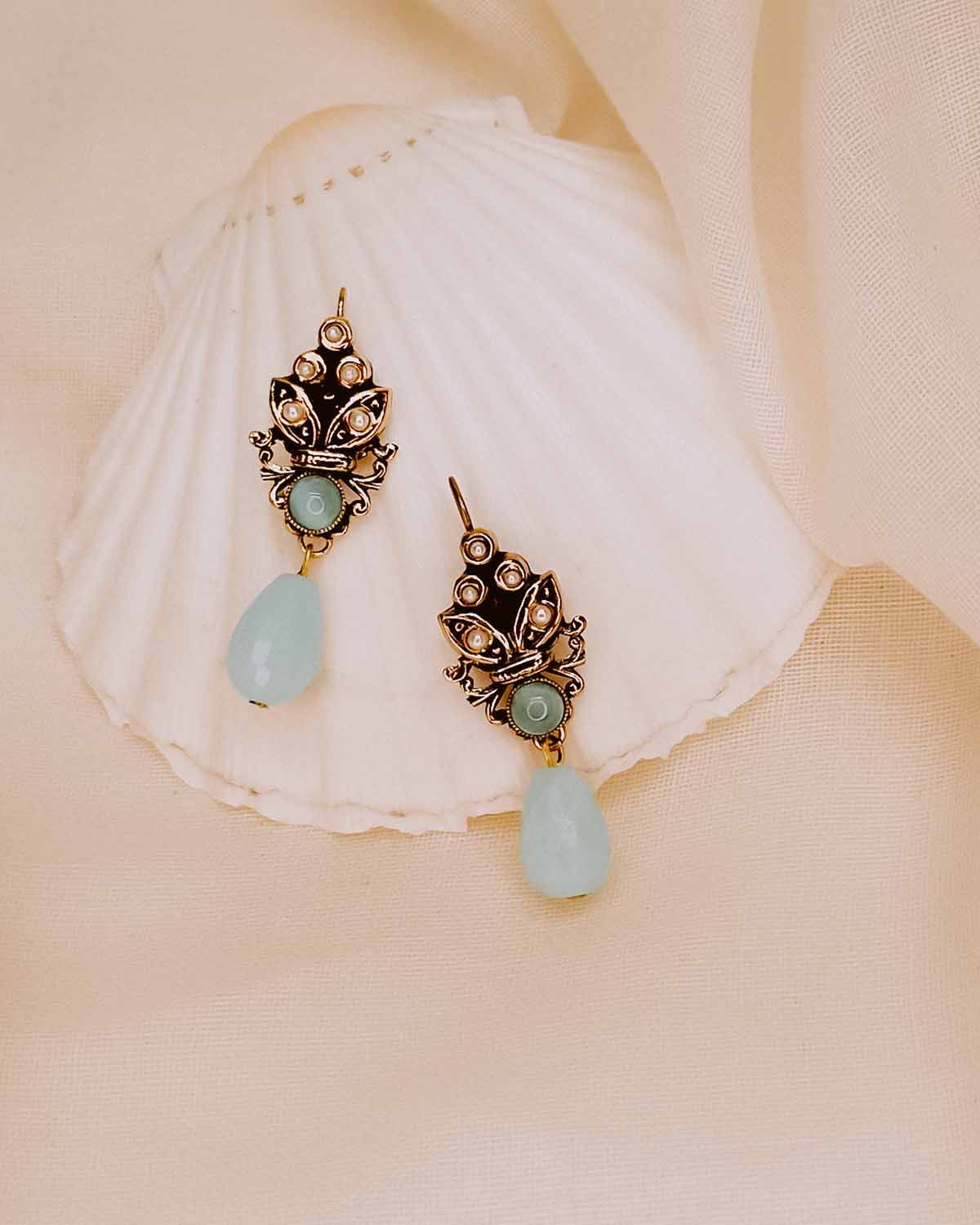 The Baratti Earrings (Marina Edition)