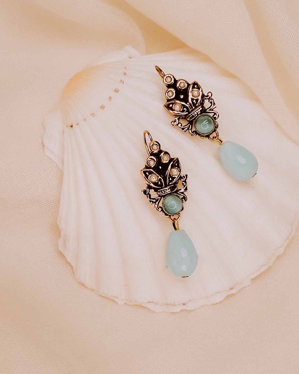 The Baratti Earrings (Marina Edition)