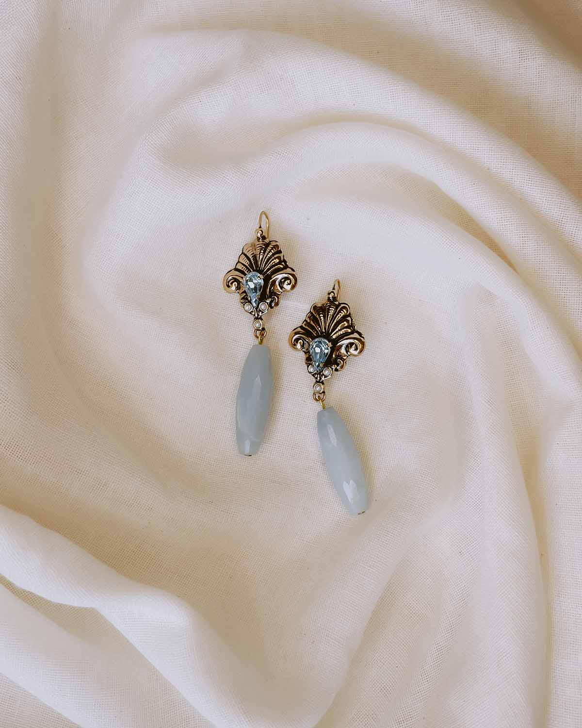 The Livorno Grande Earrings (Marina Edition)
