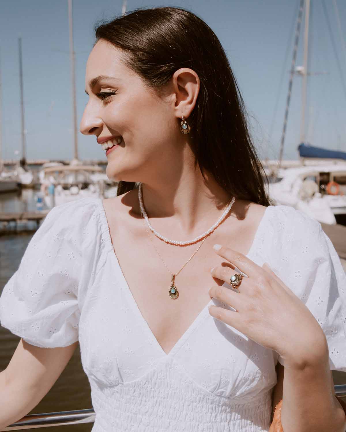 The Follonica Necklace Set (Marina Edition)