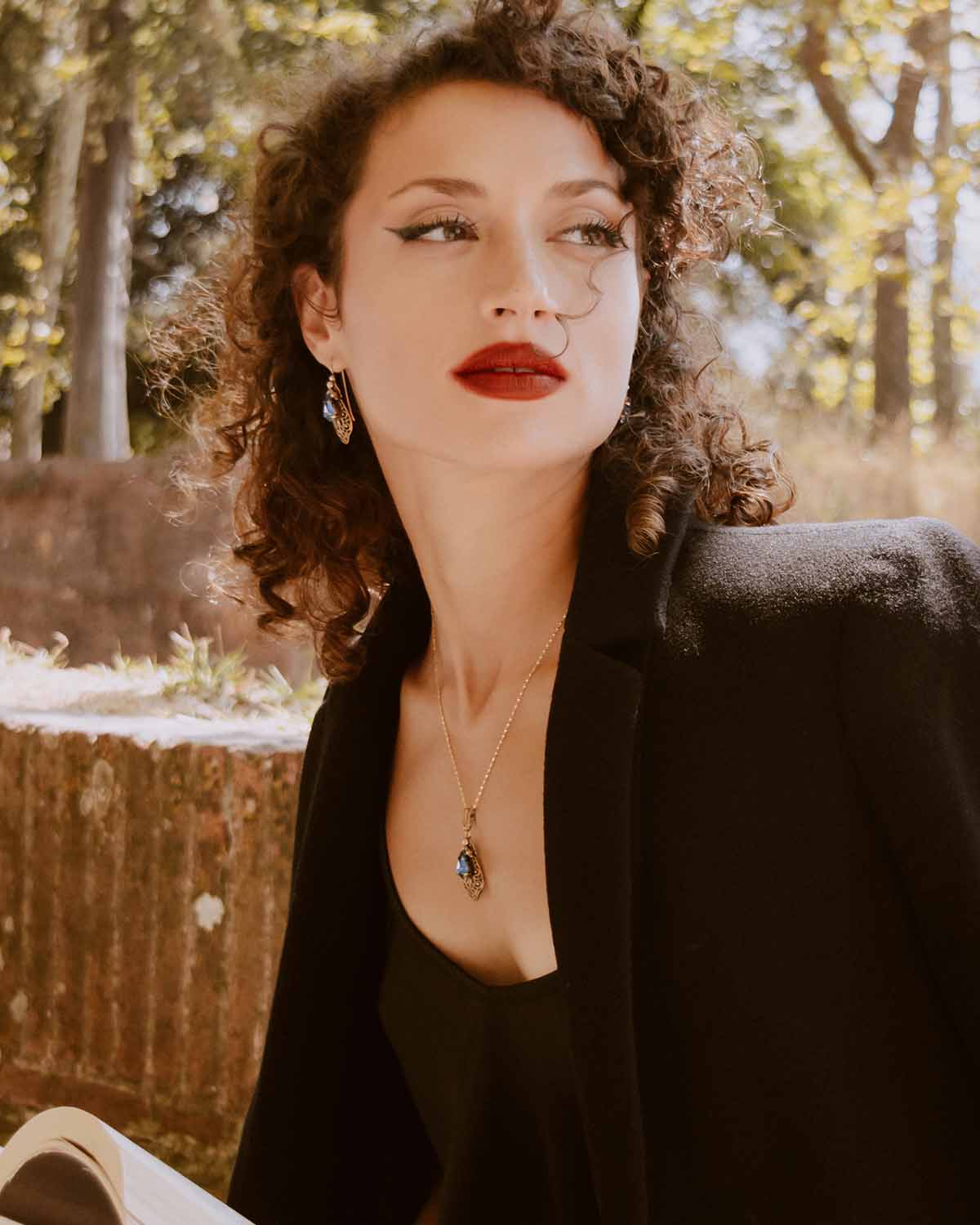 The Bolgheri Necklace (Tuscan Glimmer Edition)