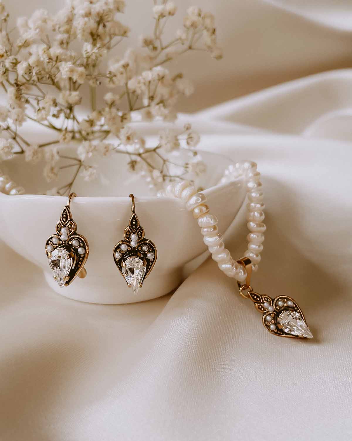 The Elba Earrings (That's Amore Edition)