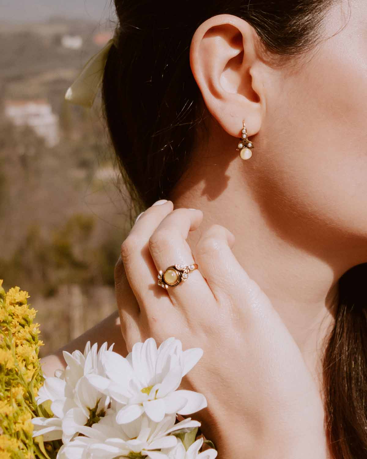 The Fiesole Earrings (Al Fresco Edition)