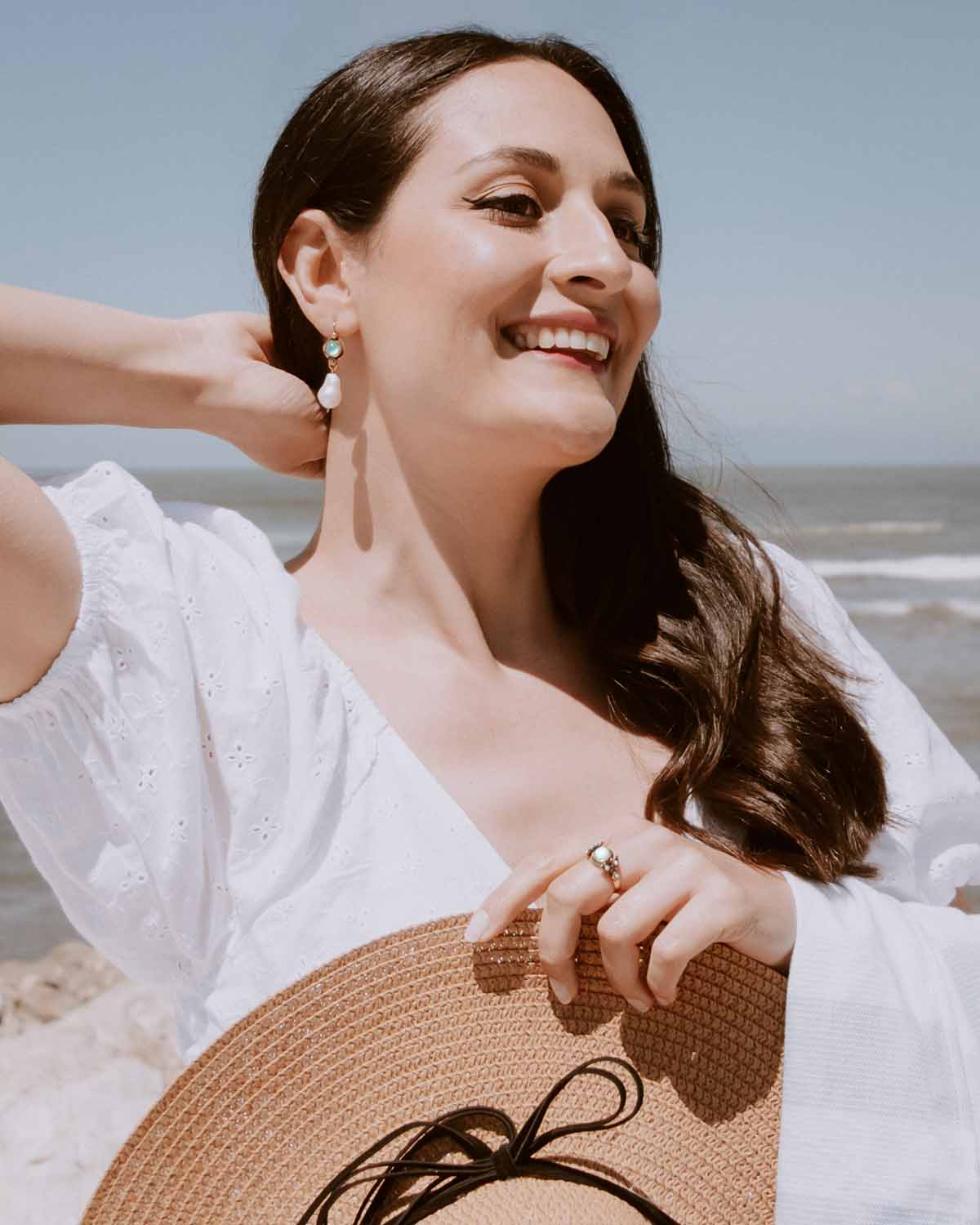 The Perla Capraia Earrings (Marina Edition)
