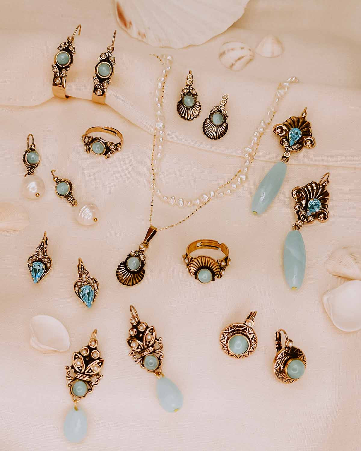 The Porto Azzurro Earrings (Marina Edition)