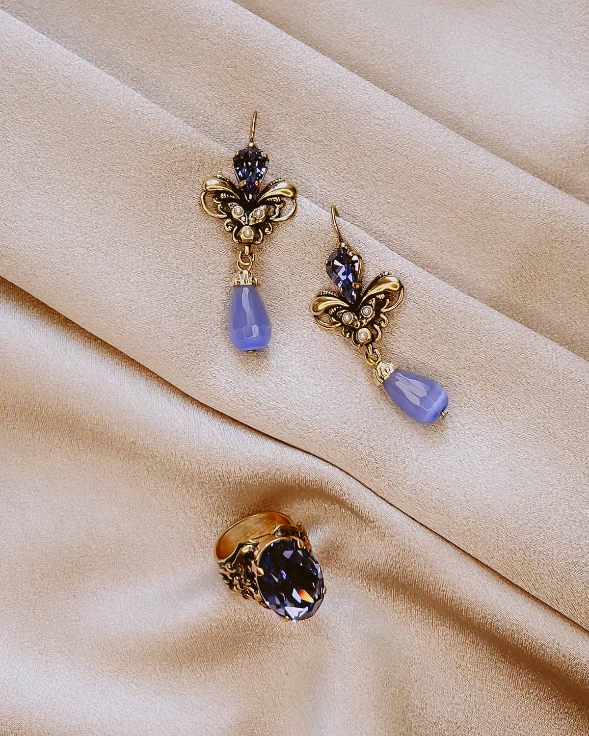 The Firenze Earrings (Tuscan Glimmer Edition)