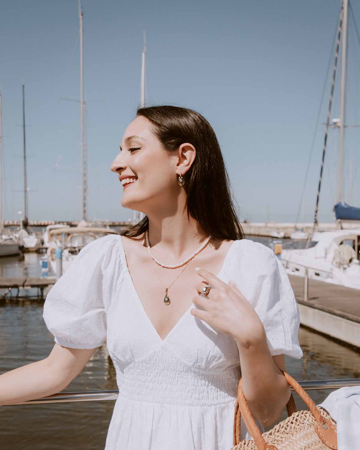The Rio Marina Pearl Necklace (Marina Edition)